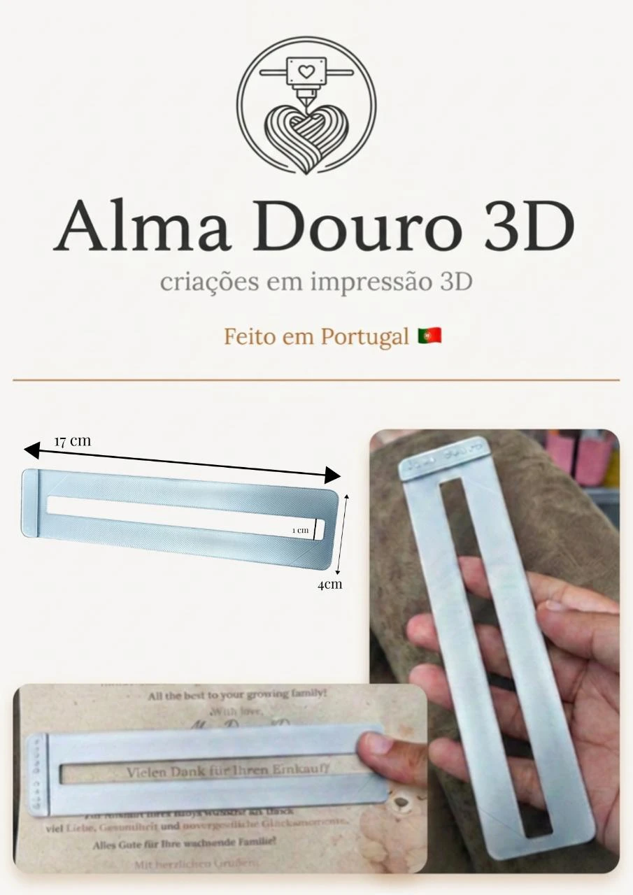 Régua de Leitura com Janela Guia Personalizada – Apoio à Alfabetização